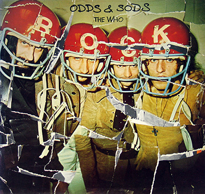 THE WHO - Odds and Sods  album front cover vinyl record